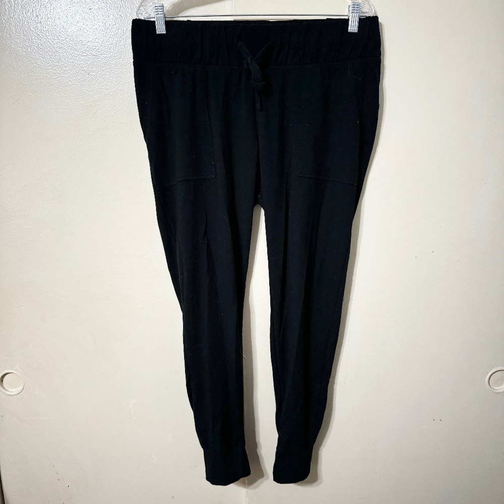 Isabel by Ingrid & Isabel Joggers Womens Medium Black Maternity Lounge Comfy